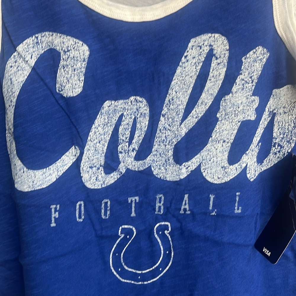 Womens Indianapolis Colts tank top size M and L NWT - Picture 2 of 4